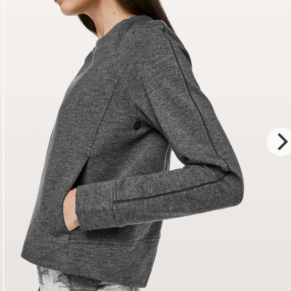 Lululemon on track crew sweater